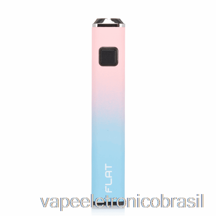 Vape Recarregável Yocan Flat 510 Bateria Azul Rosa